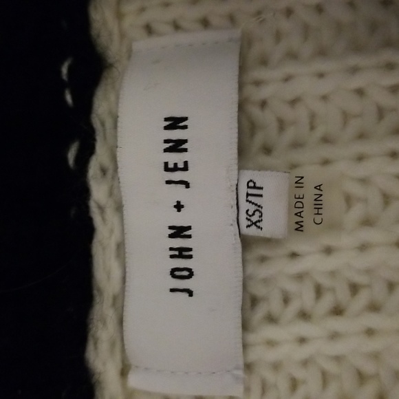 Anthropologie John + Jenn Chunky-knit Sweater Cardigan / Sz XS / Off-white - Picture 15 of 17